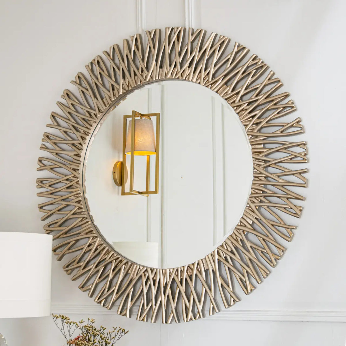Adel Round Mirror