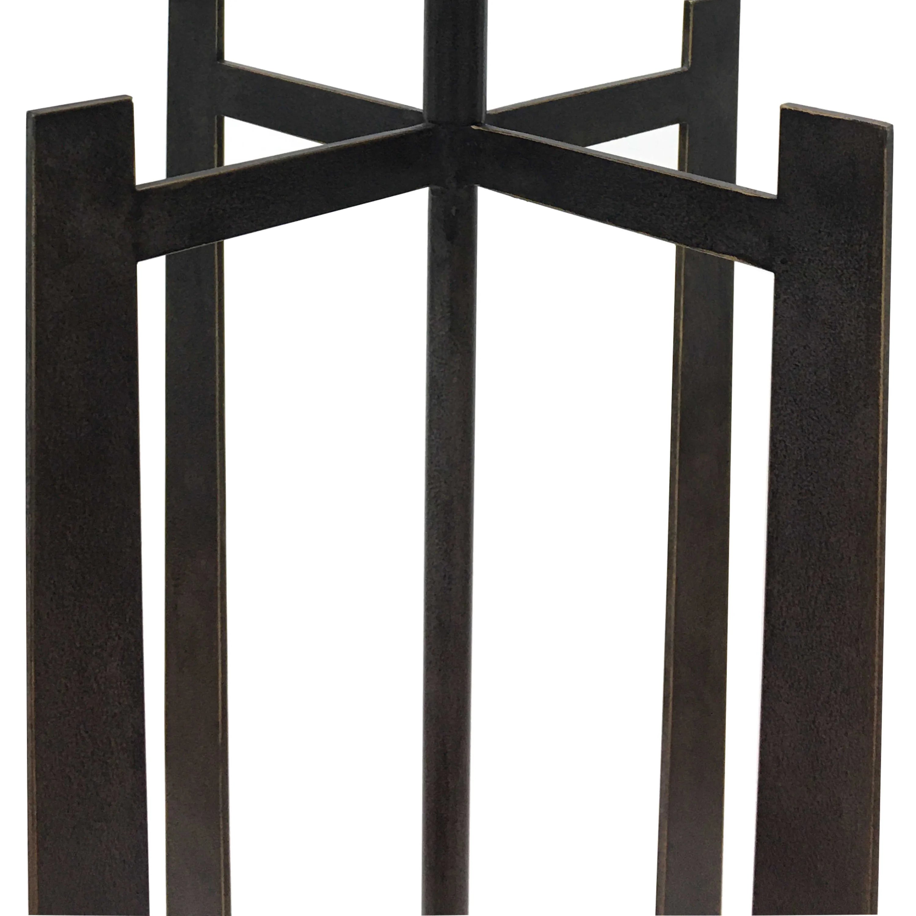 Forge Hammered Iron Floor Lamp