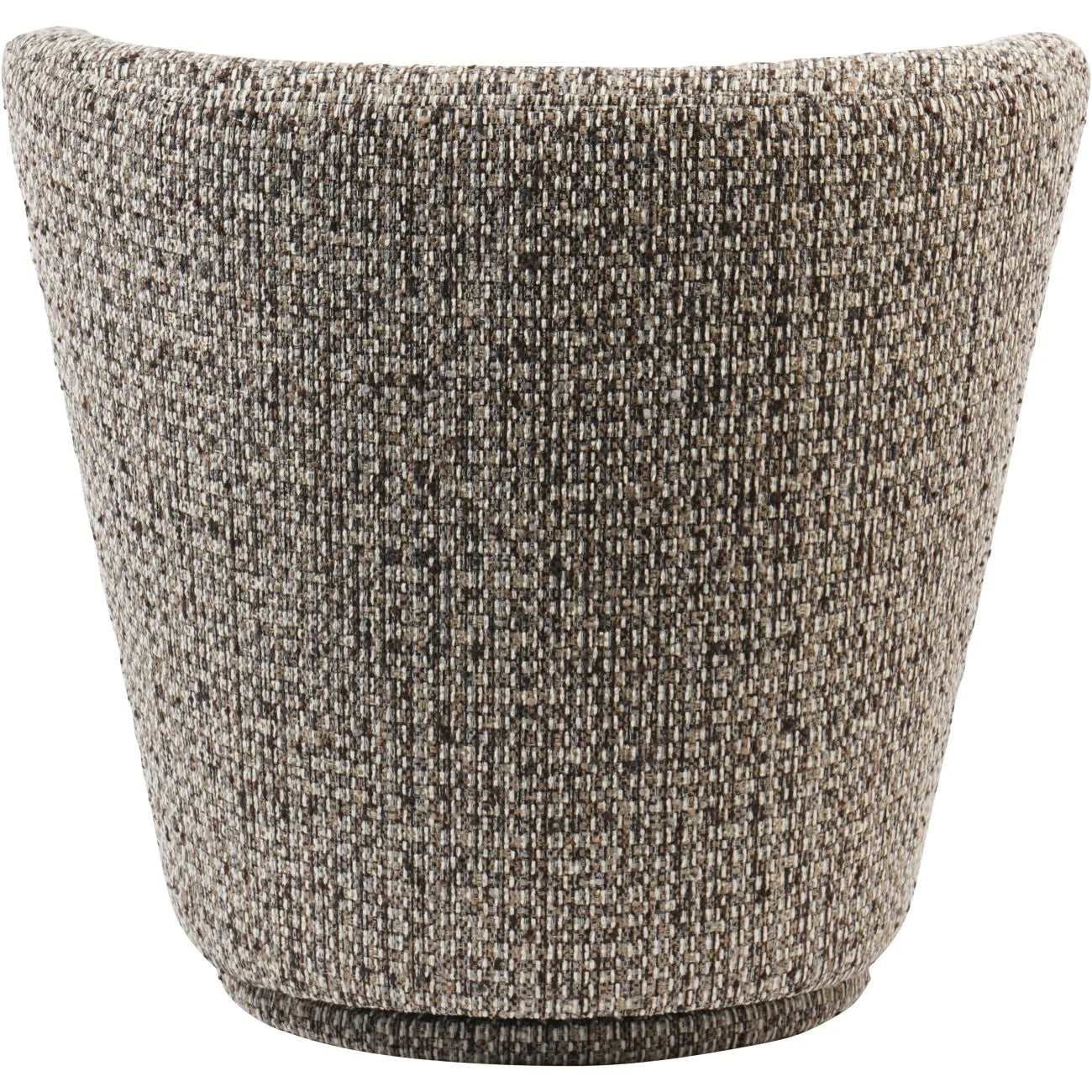 Isla Textured Slub Swivel Chair Mocha