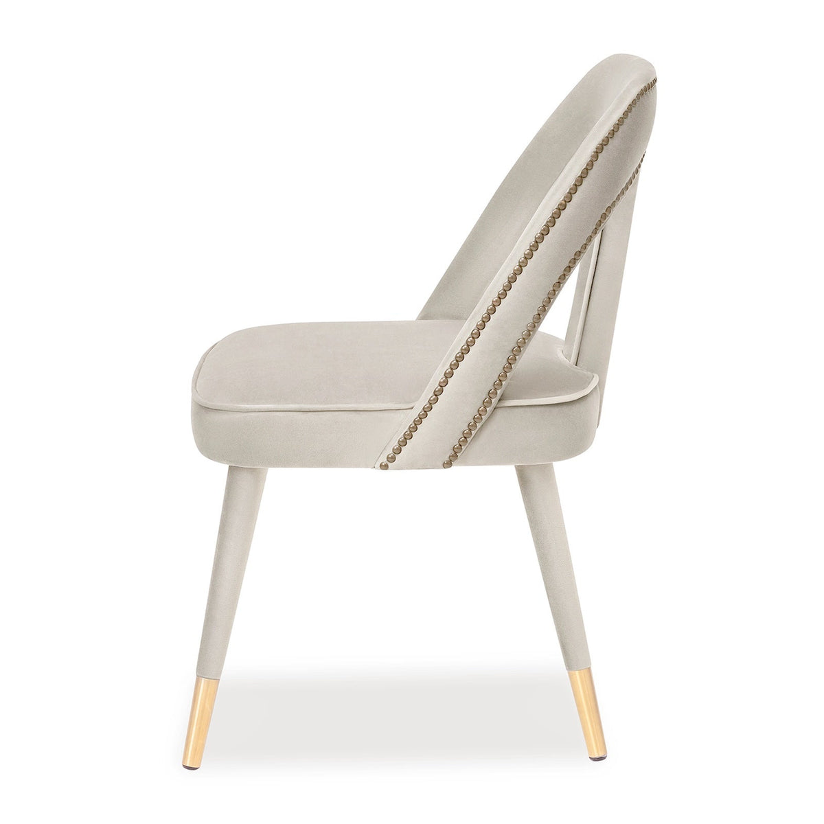 Pigalle Chair - Kaster Light Grey