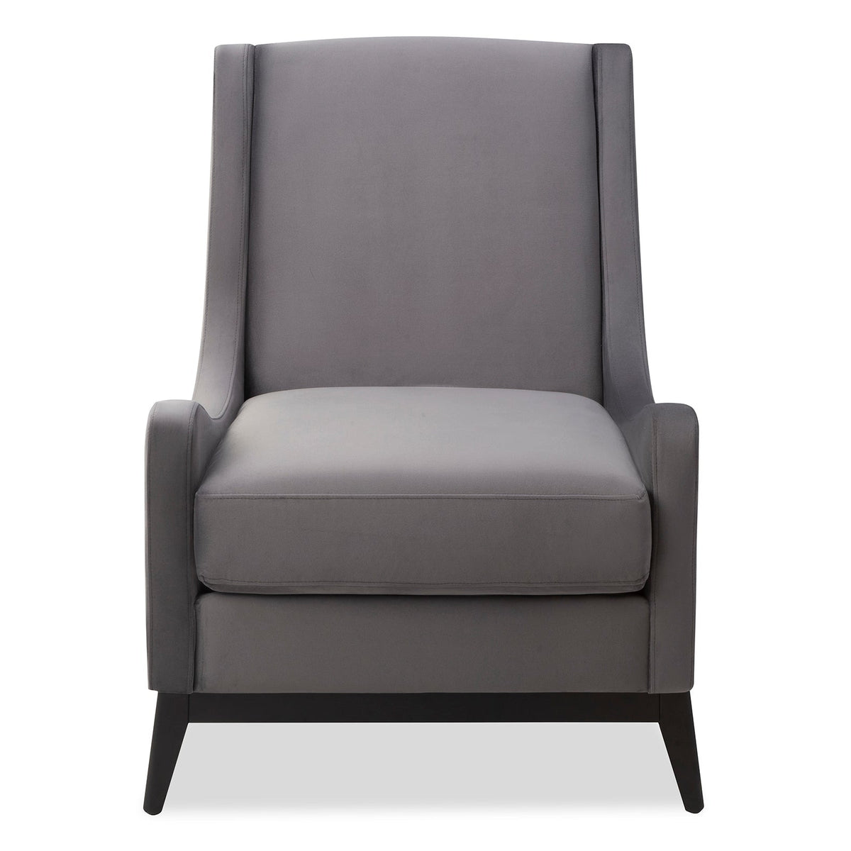 Lima Occasional Chair - Night Grey Velvet