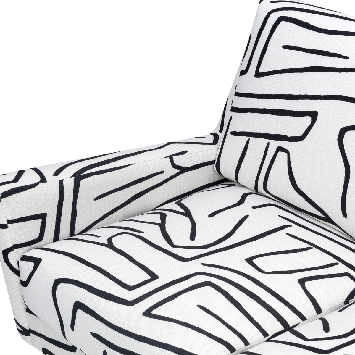 Lidmar Sofa - Zebra Black & White