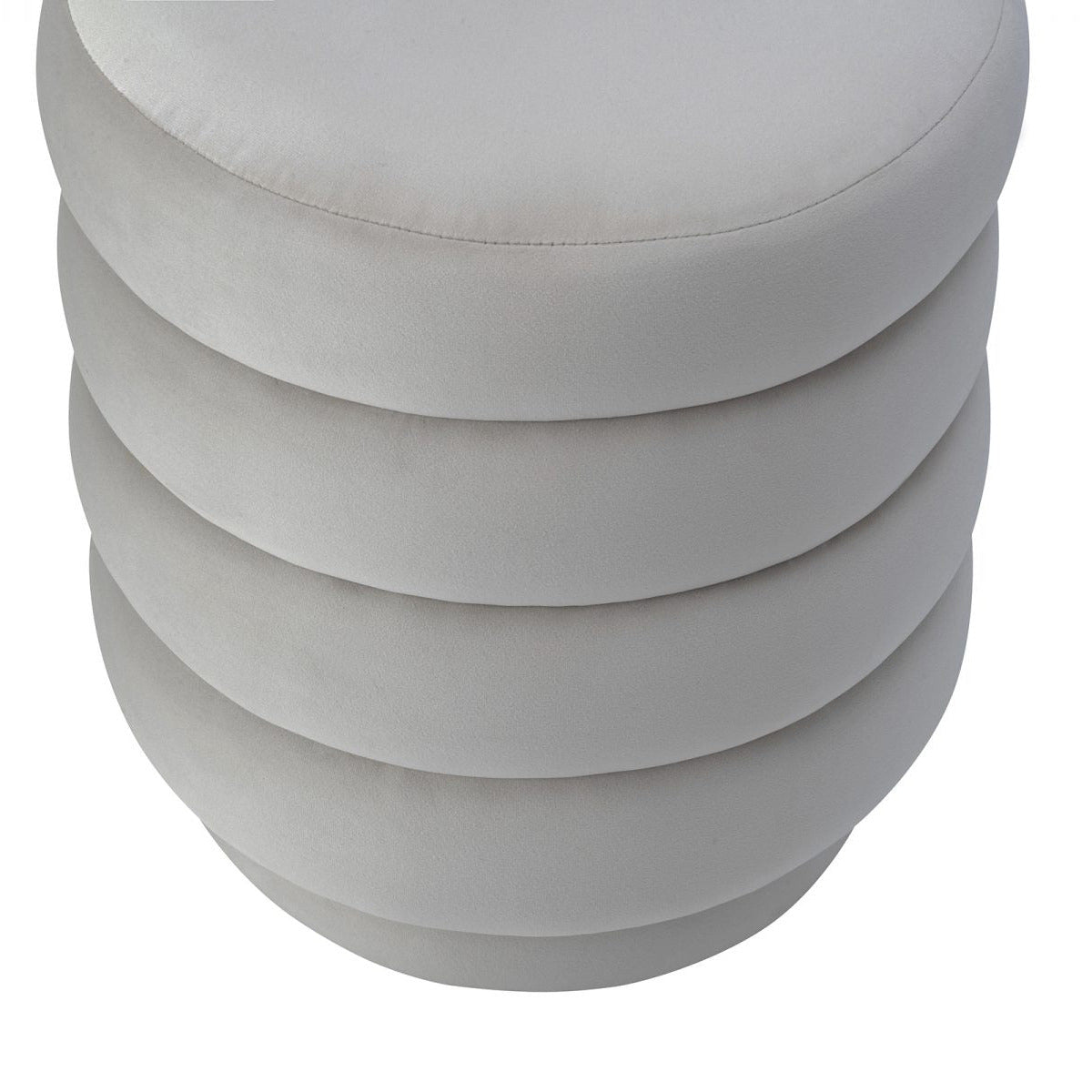 Lou Stool - Limestone Velvet