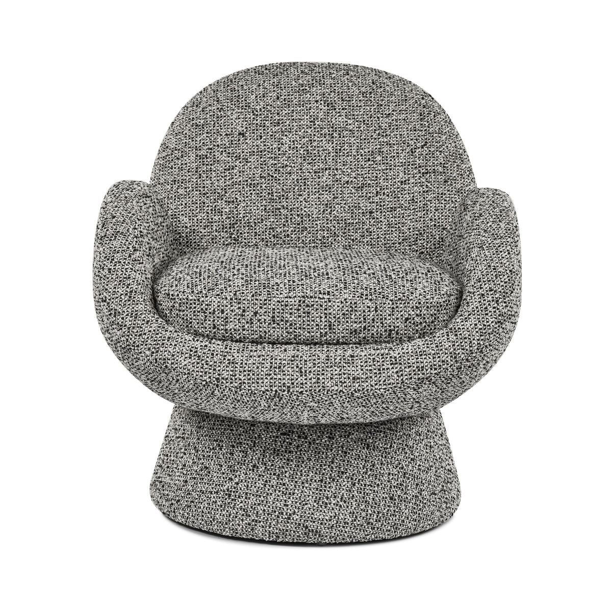 Arles Occasional Swivel Chair (Crib 5) - Dexter Sparkle Stone