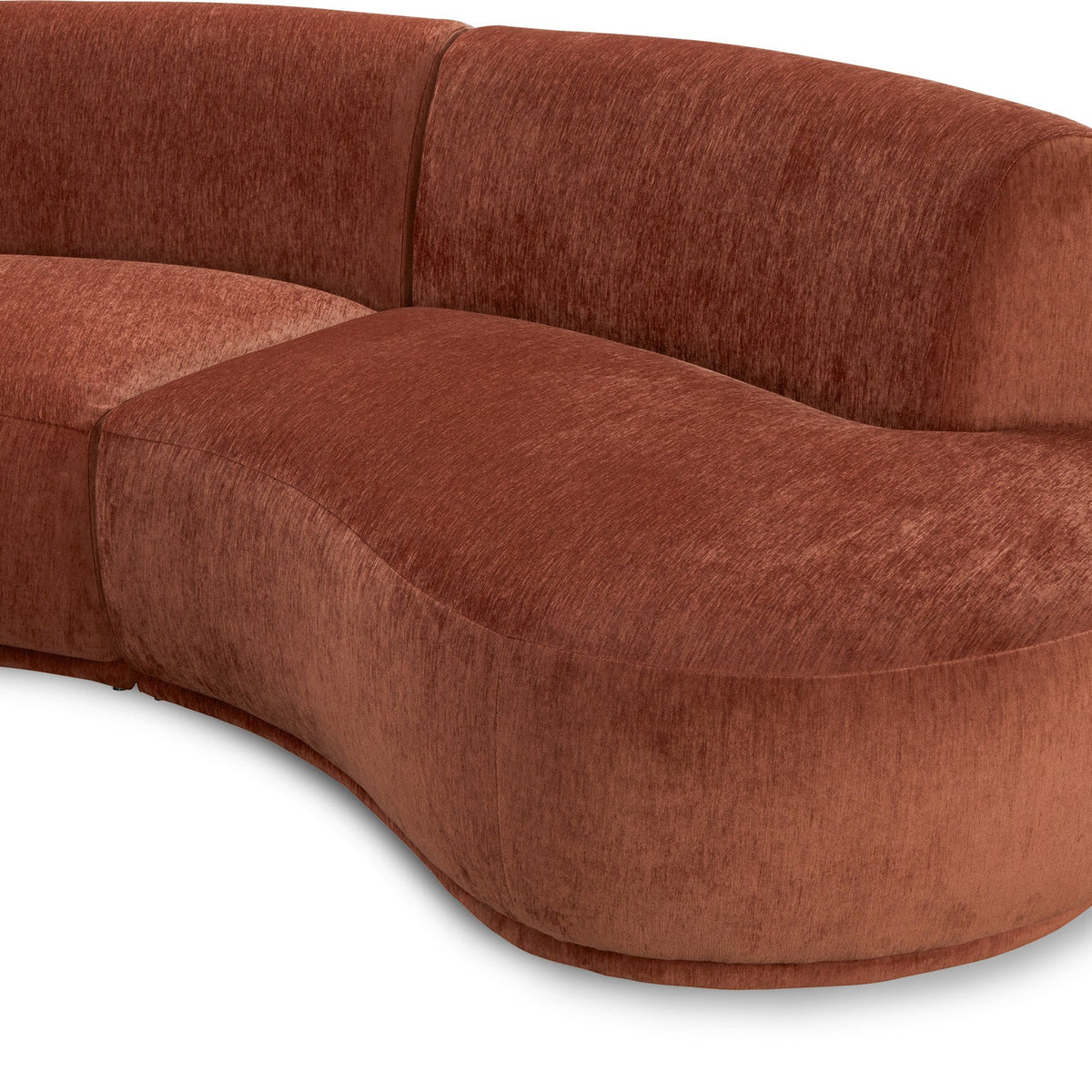 Pip Modular Sofa Right (Crib 5) - Sysley Rust II