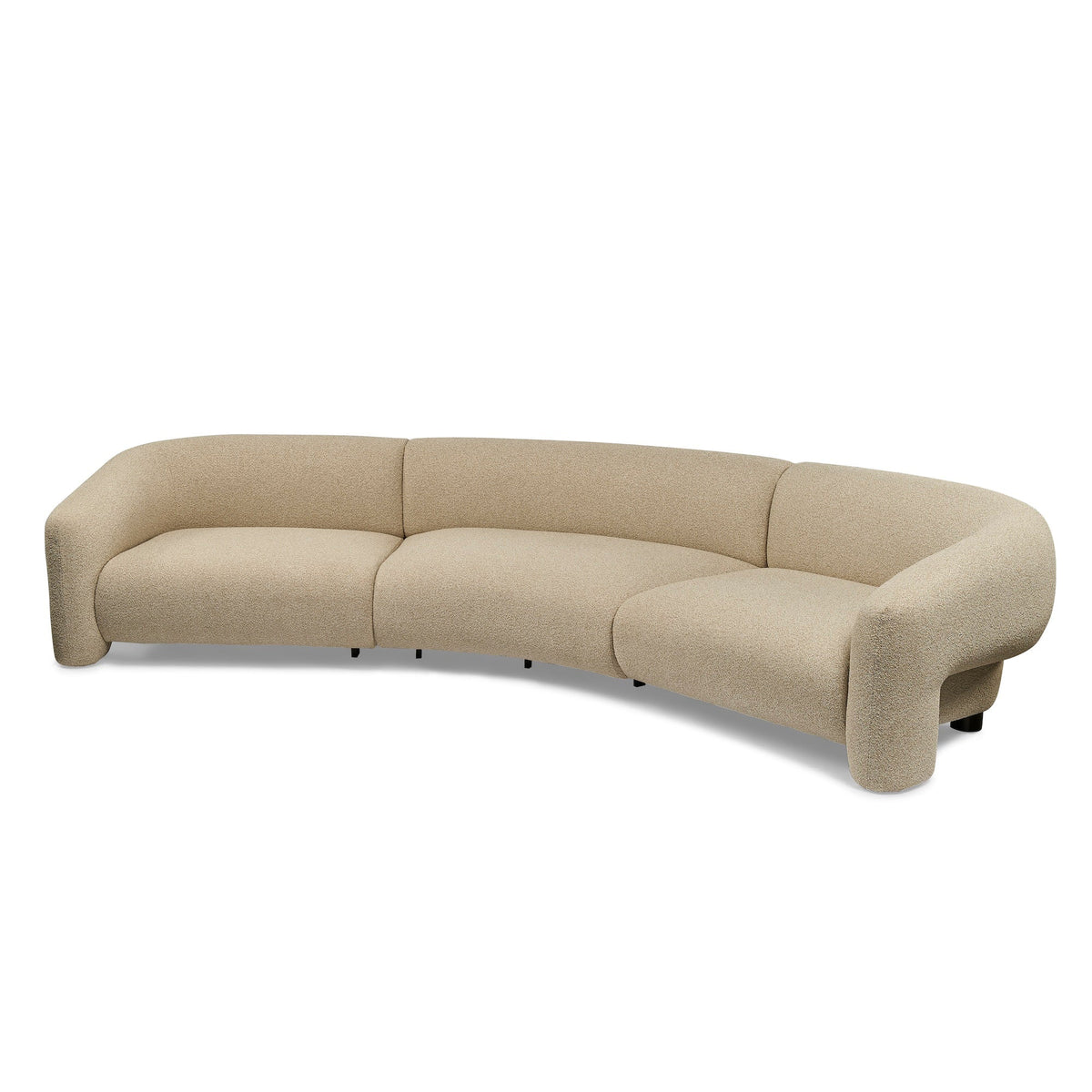 Erin Modular Sofa Right - Capela Sand/ Black