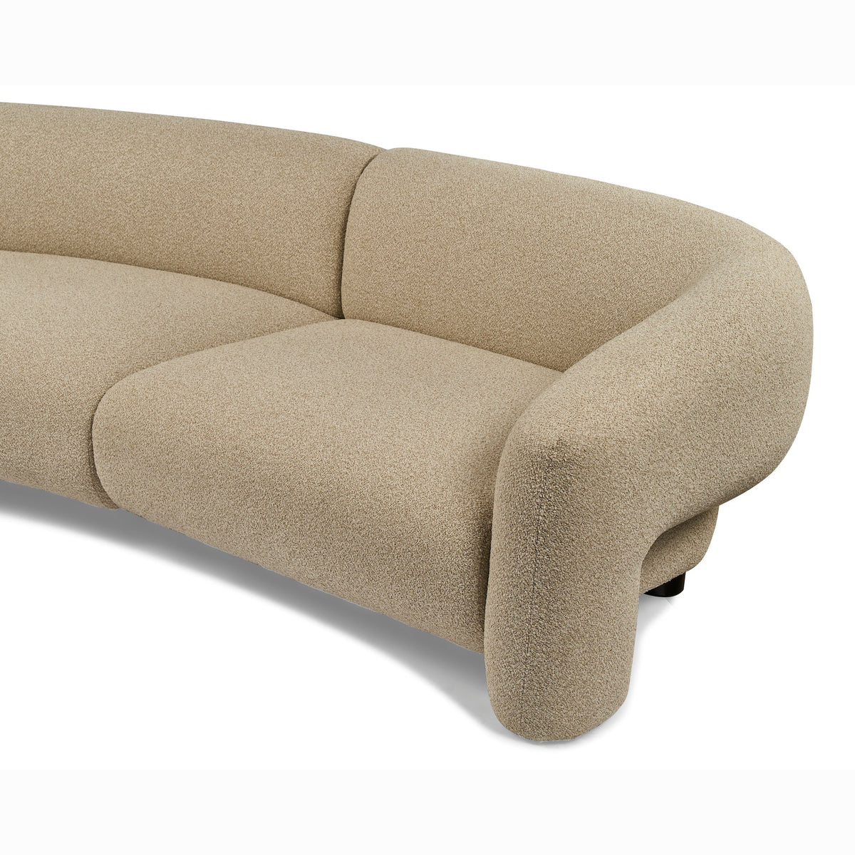 Erin Modular Sofa Right - Capela Sand/ Black
