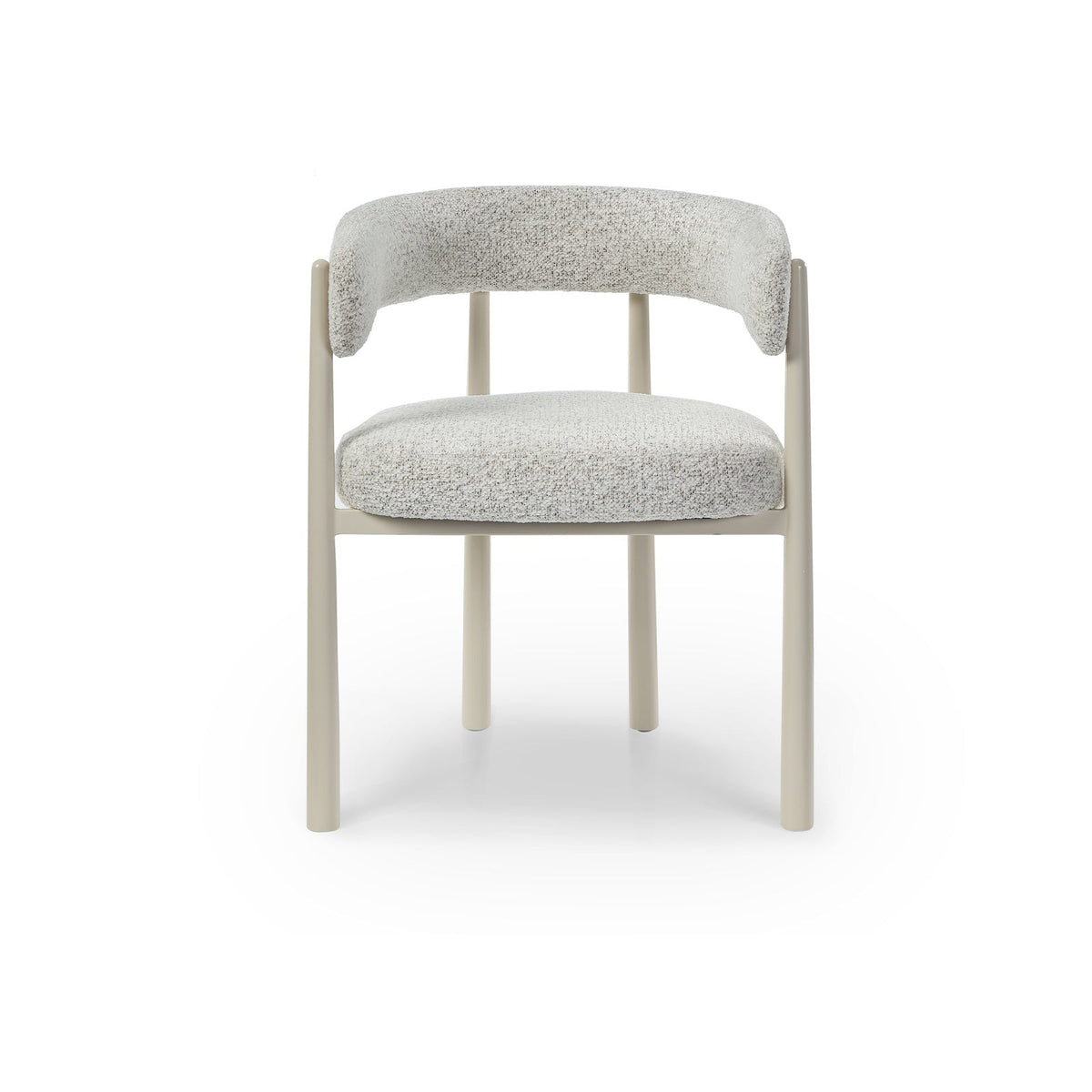 Aria Dining Chair - (Crib 5) Ripley Grav & Gloss Ivory