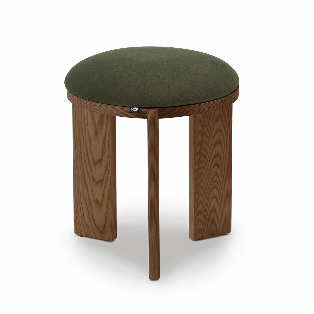 Lia Foot Stool - (Crib 5) Hopper Moss & Brushed Brown