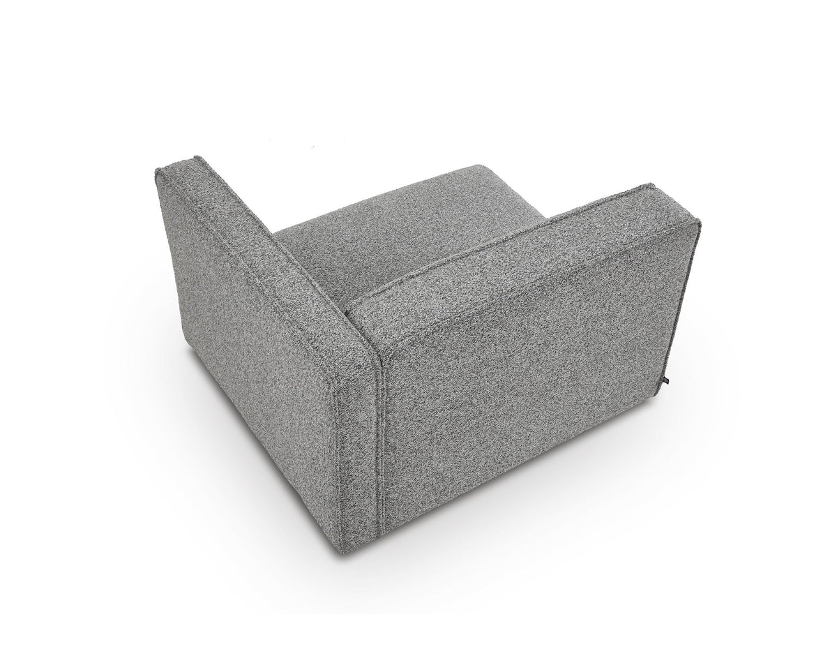 Riviera Outdoor Modular Sofa - (Crib 5) Lima Grey and Deep Charcoal