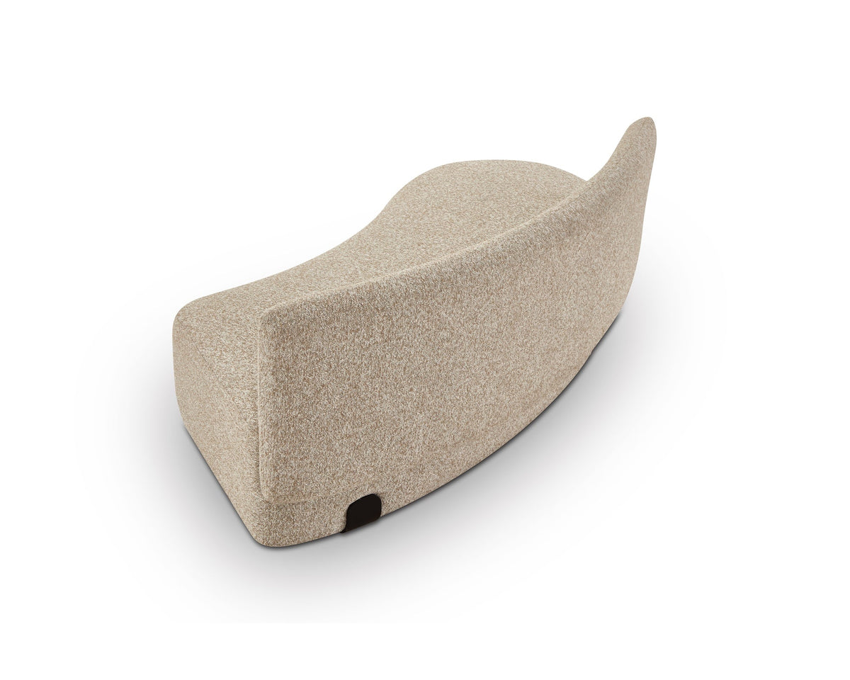 Capri Outdoor Modular Sofa - (Crib 5) Lima Beige and Deep Charcoal