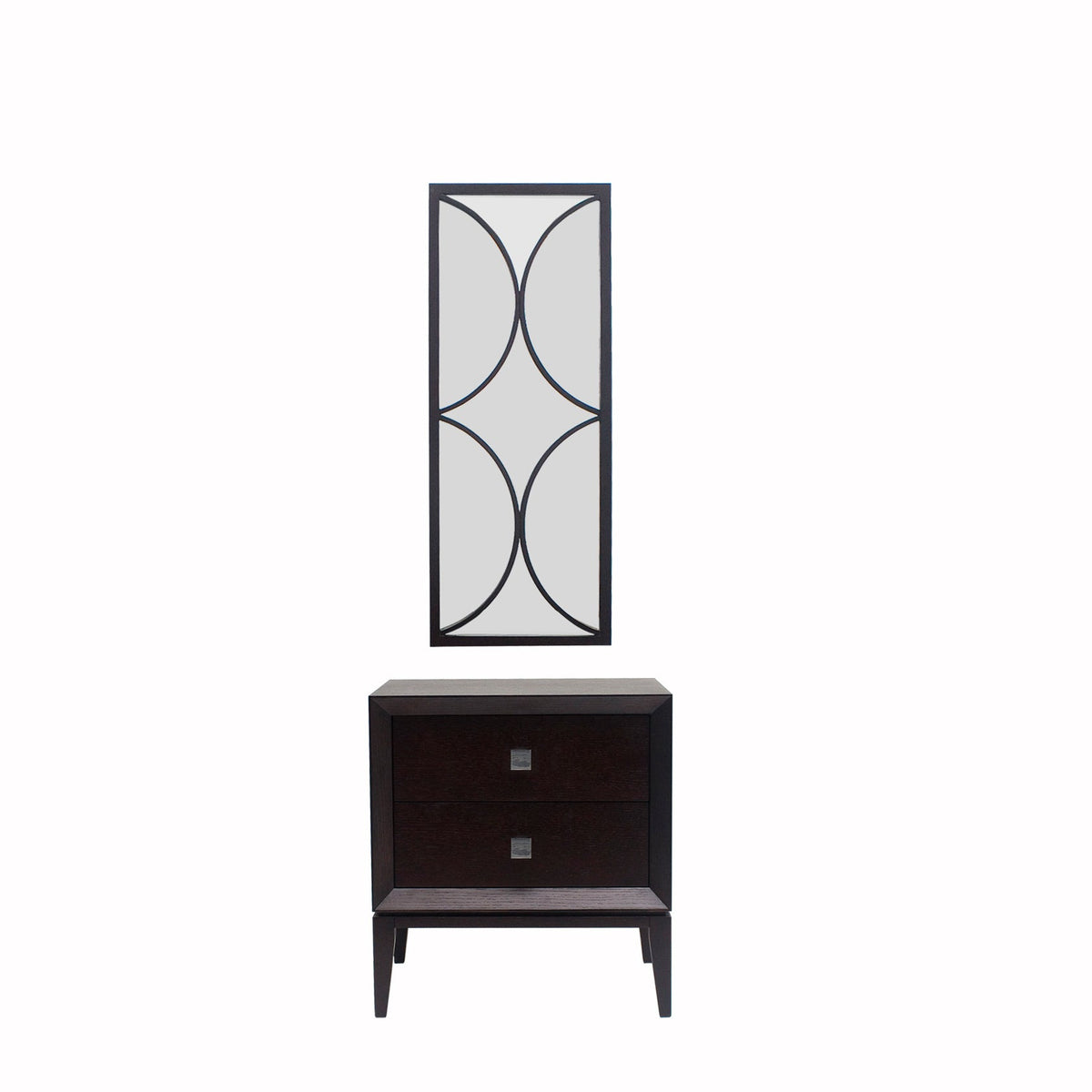 Savoy Mirror - Wenge Oak