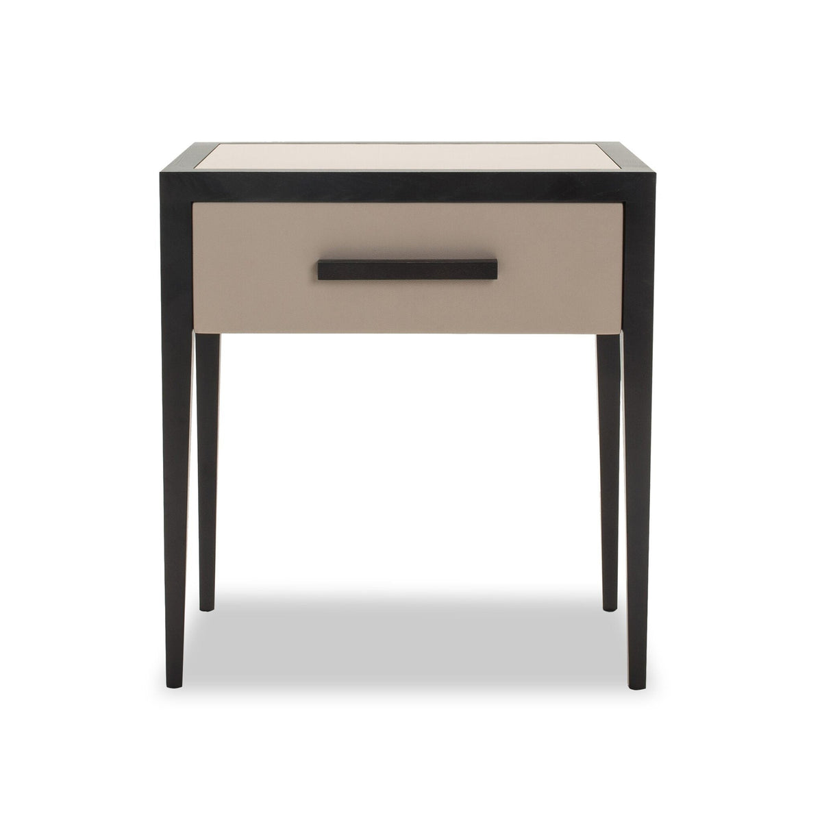 Liza Bedside Table - Beige/Wenge
