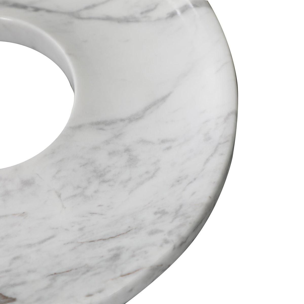 Ivy Tray - White Marble
