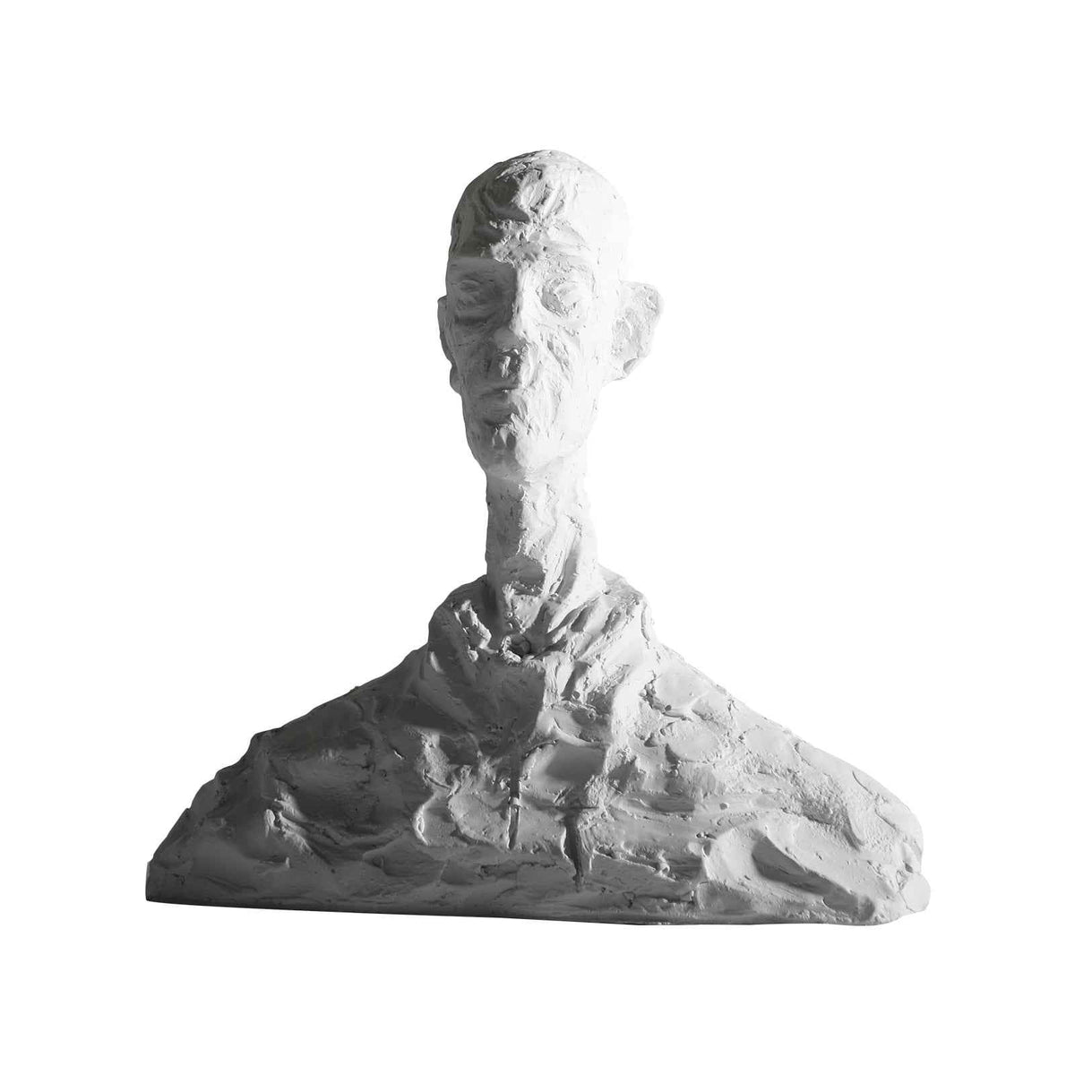 Barton Sculpture - White Resin