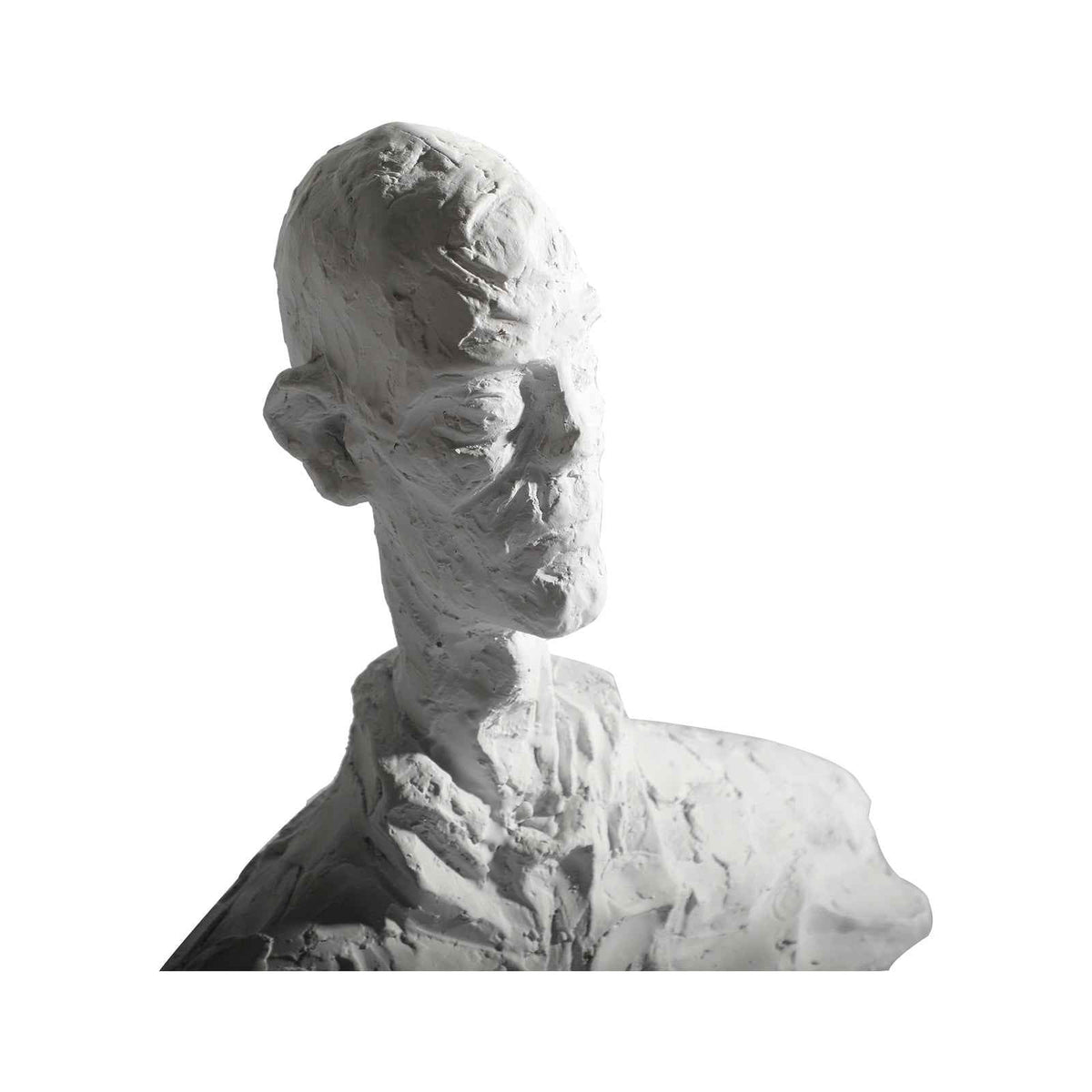 Barton Sculpture - White Resin