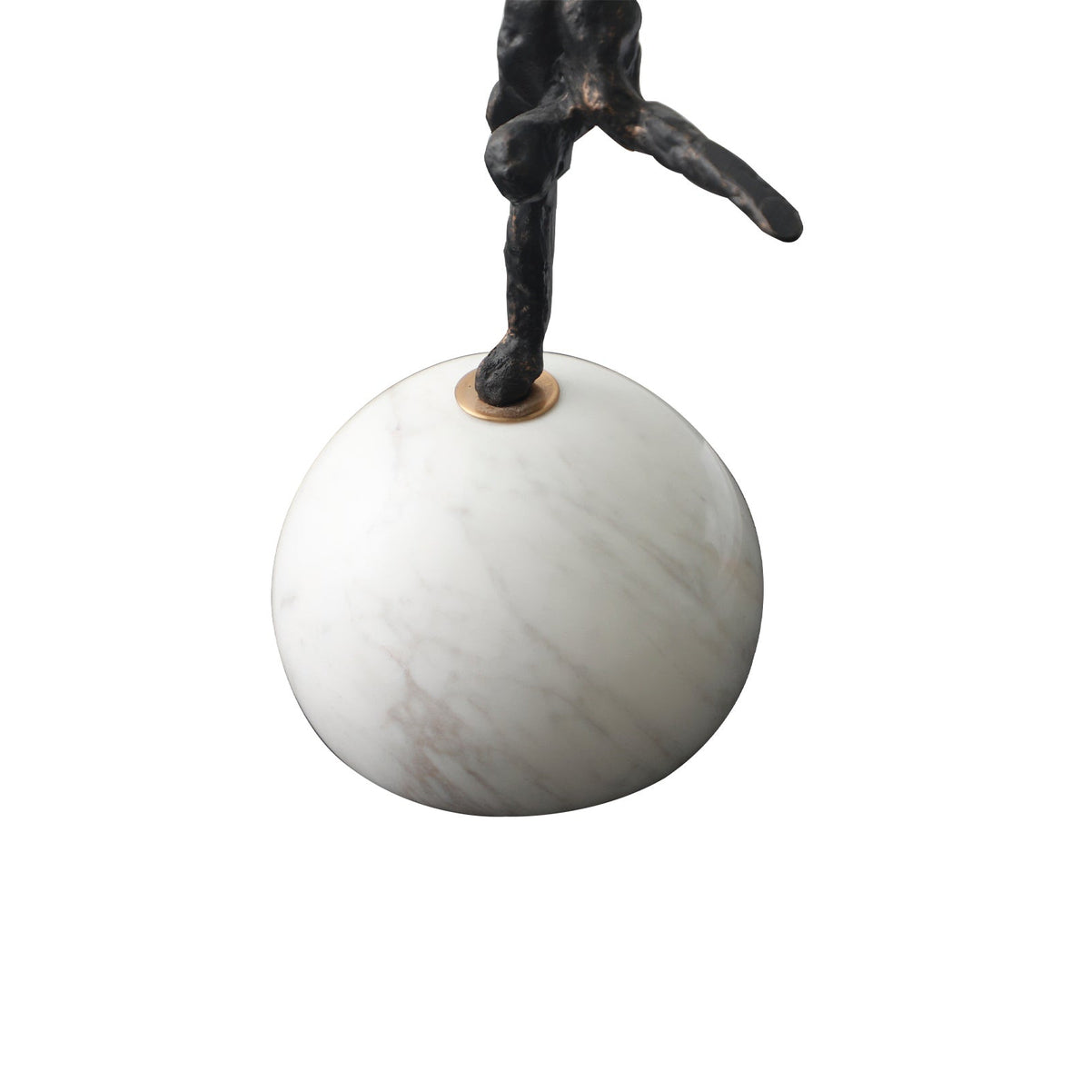 Handstand Sculpture - Dark Bronze Iron