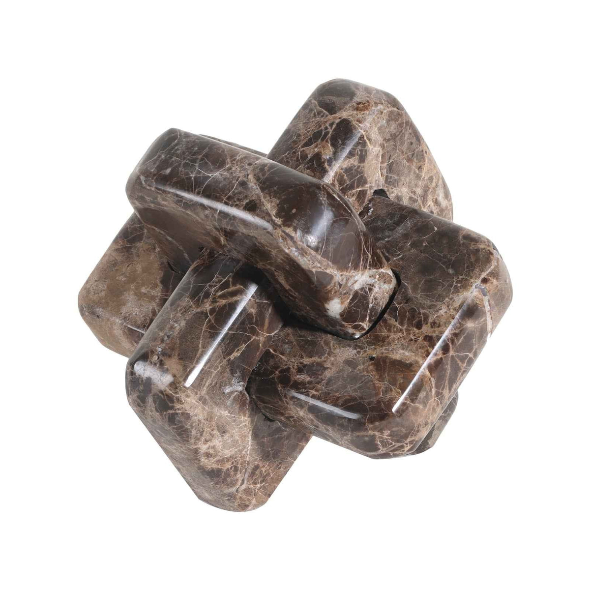 Carlton Sculpture (set of 2) - Coffee