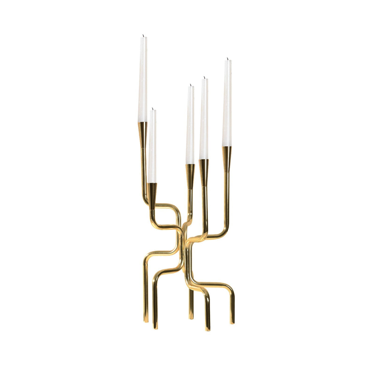 Maman Candle Holder - Polished Brass