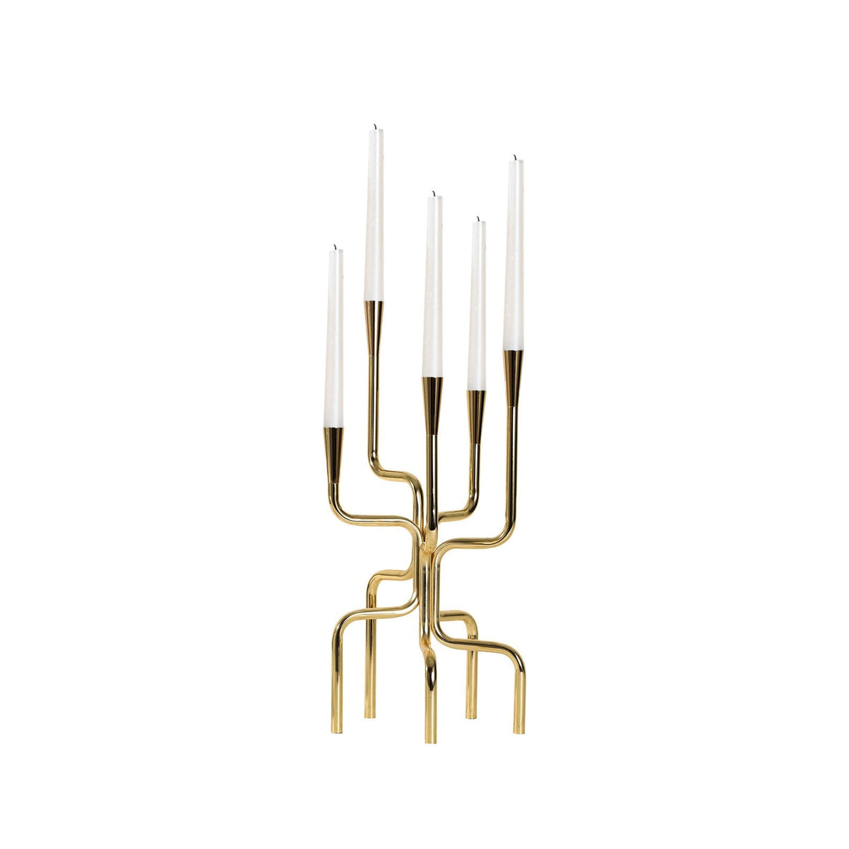 Maman Candle Holder - Polished Brass