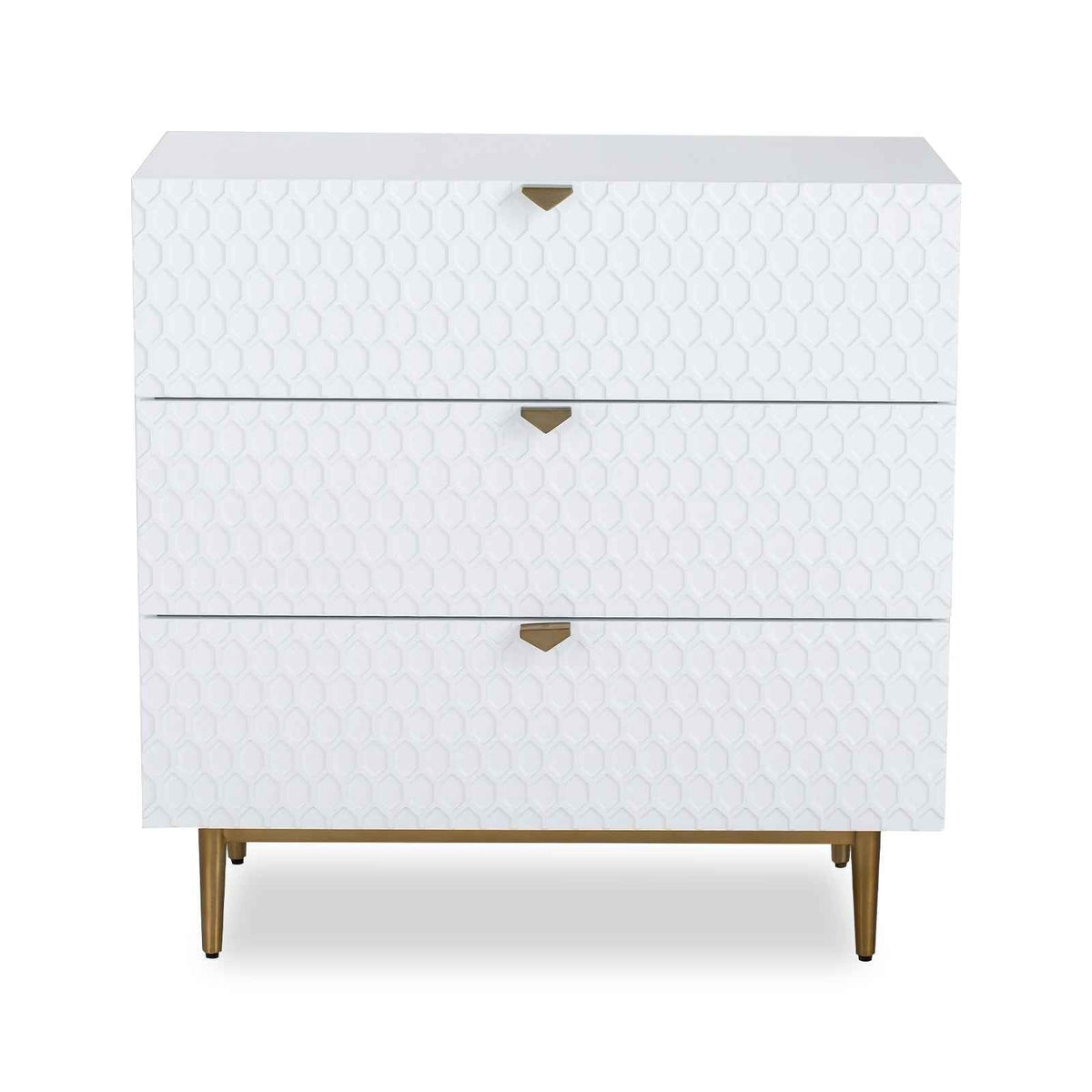 Bolero Chest Of Drawers - White High Gloss