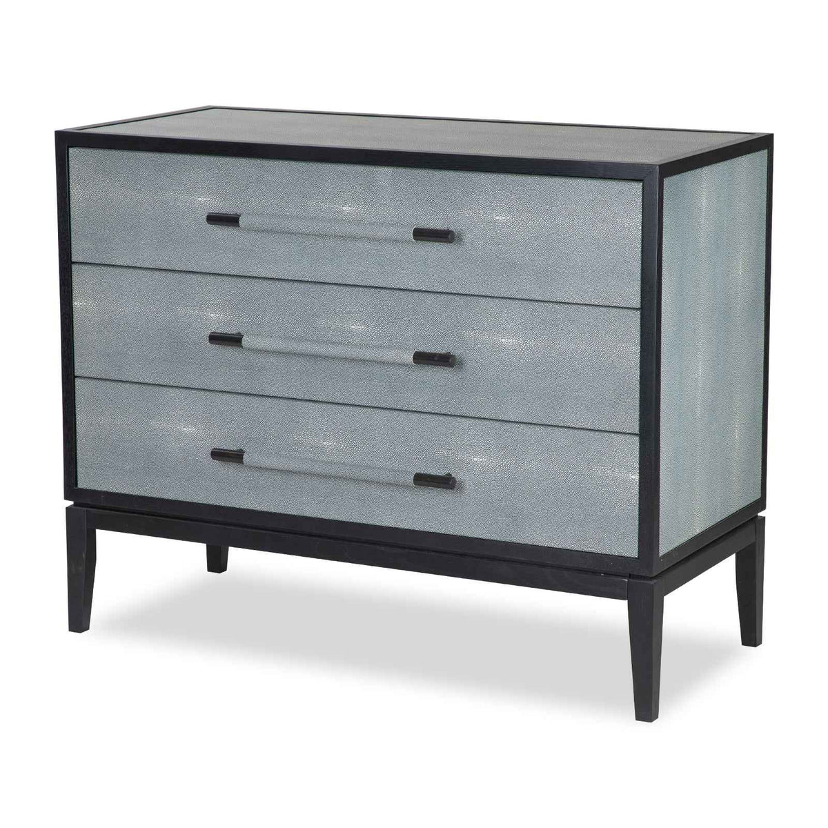 Bologna Chest Of Drawers - Grey Leather Look