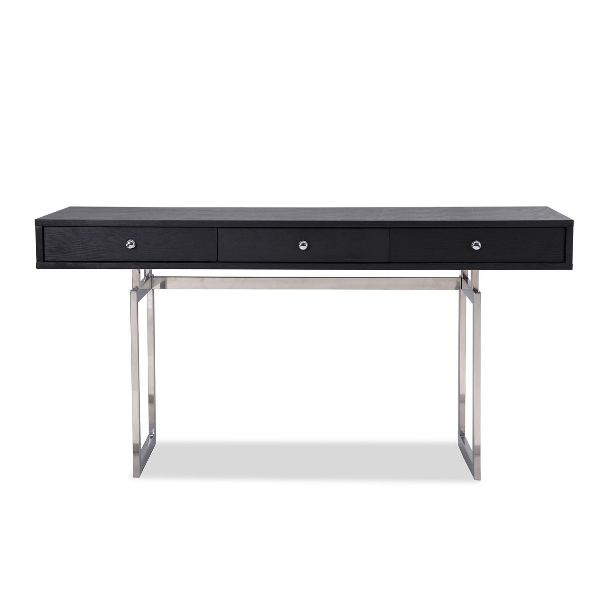 Hamilton Desk - Polished Stainless