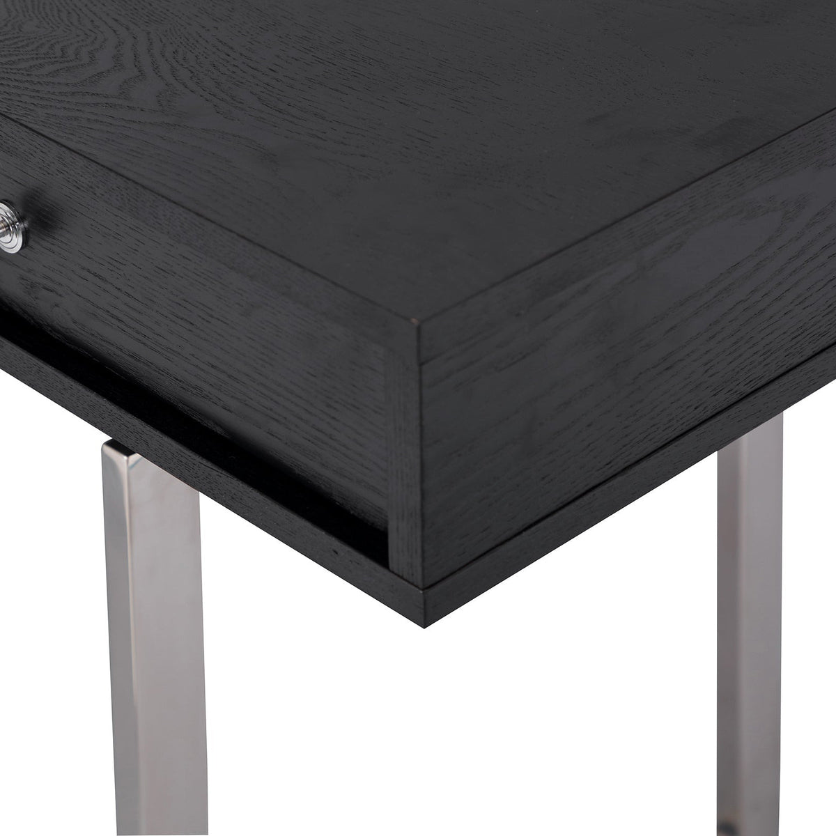 Hamilton Desk - Polished Stainless