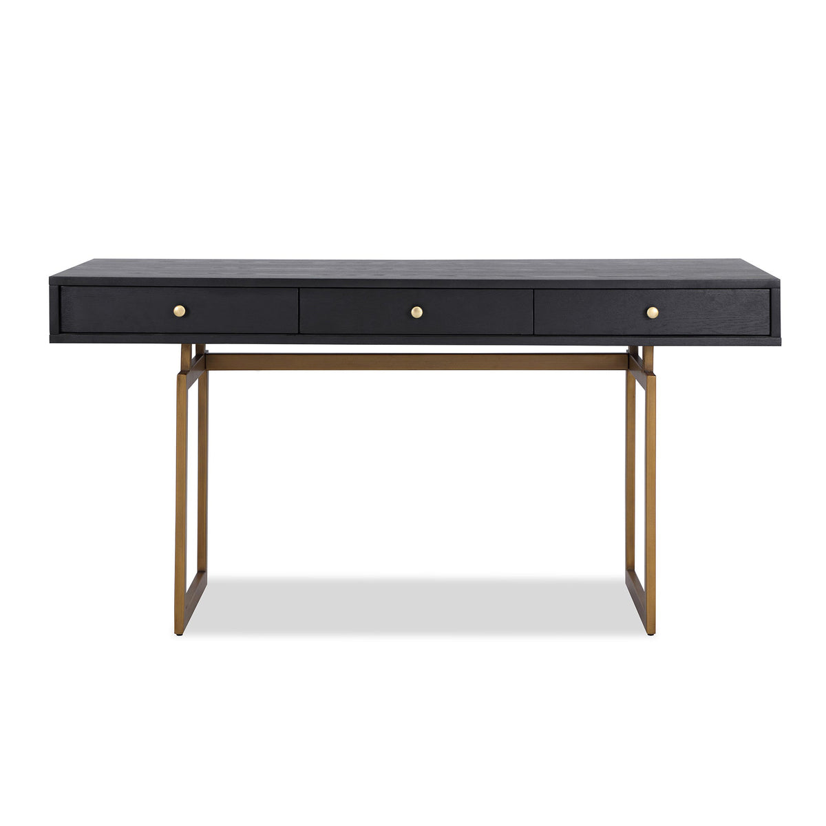Hamilton Desk - Antique Brass
