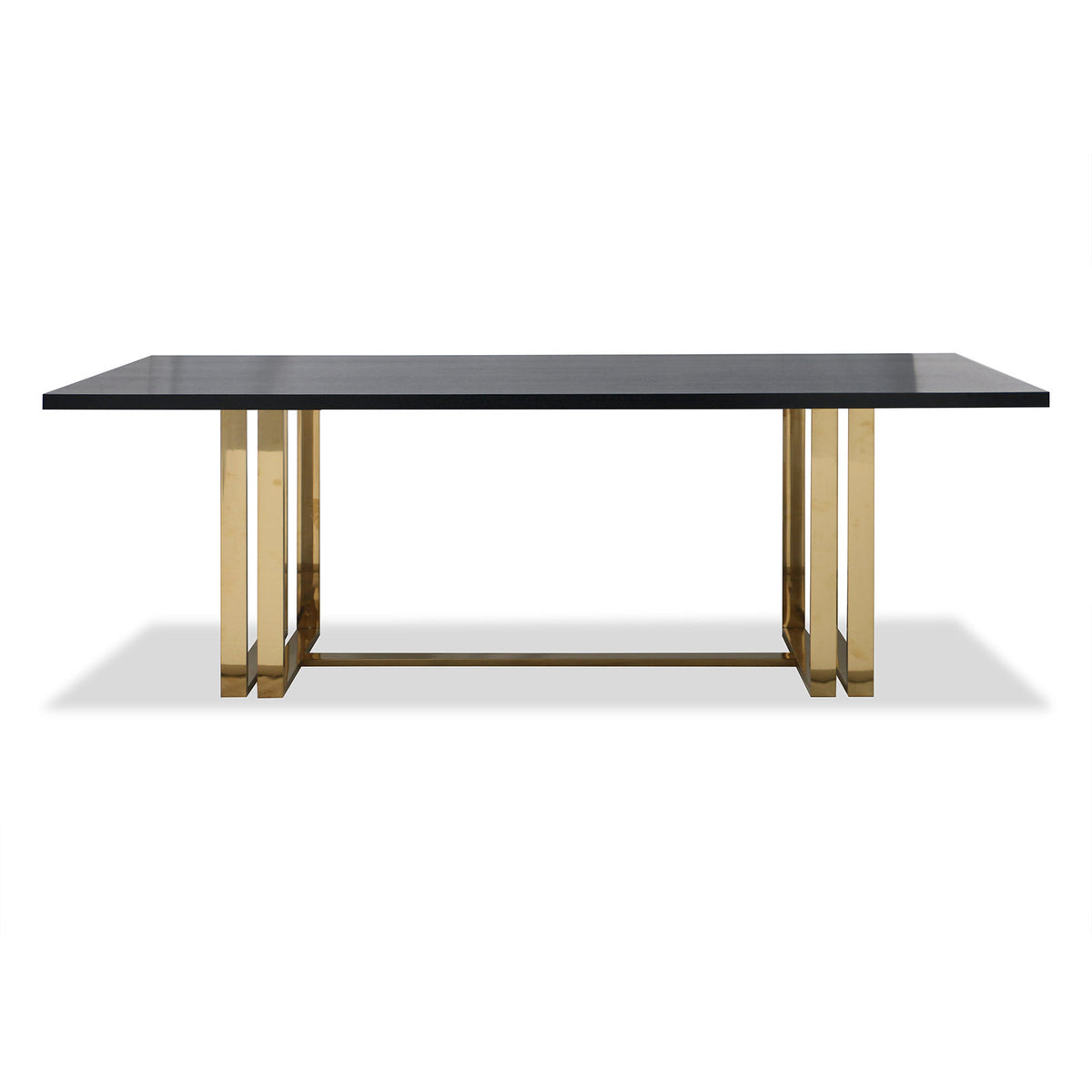 Lennox Dining Table - Black Ash Veneer