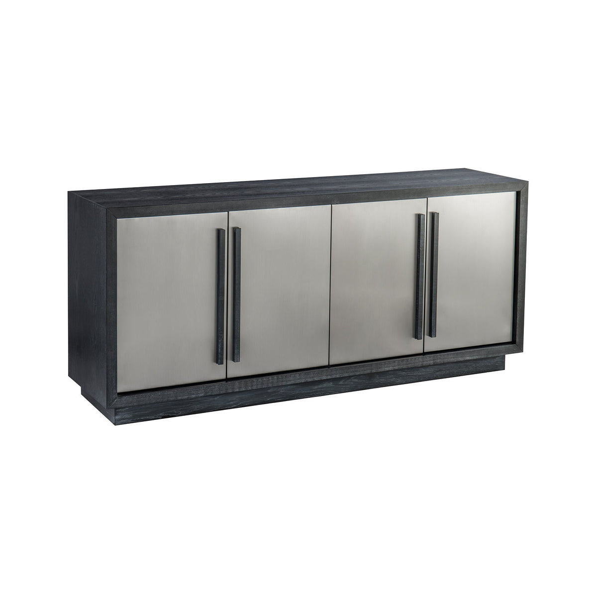Camden Sideboard - Ebony Ash Stainless Steel