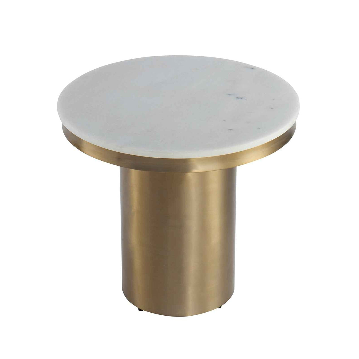 Camden Side Table - White Marble