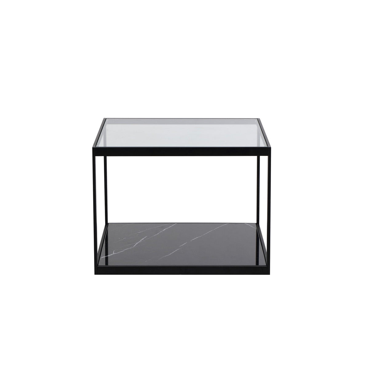Tamon Coffee Table (set of 2) - Black Marble