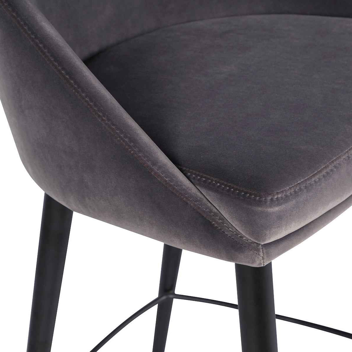 Arden Bar Stool - Gainsborough Nickel Grey