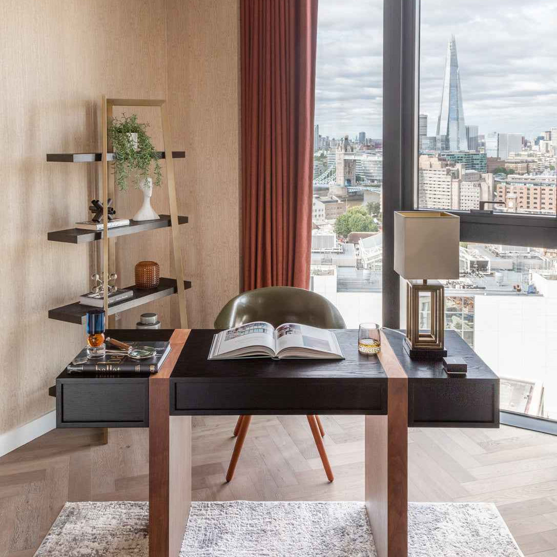 Borgo Desk - Walnut/Wenge