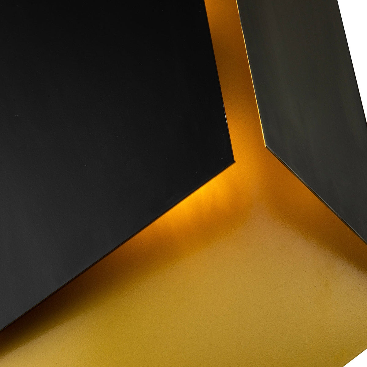 Onyx Wall Light - Brushed Brass & Black