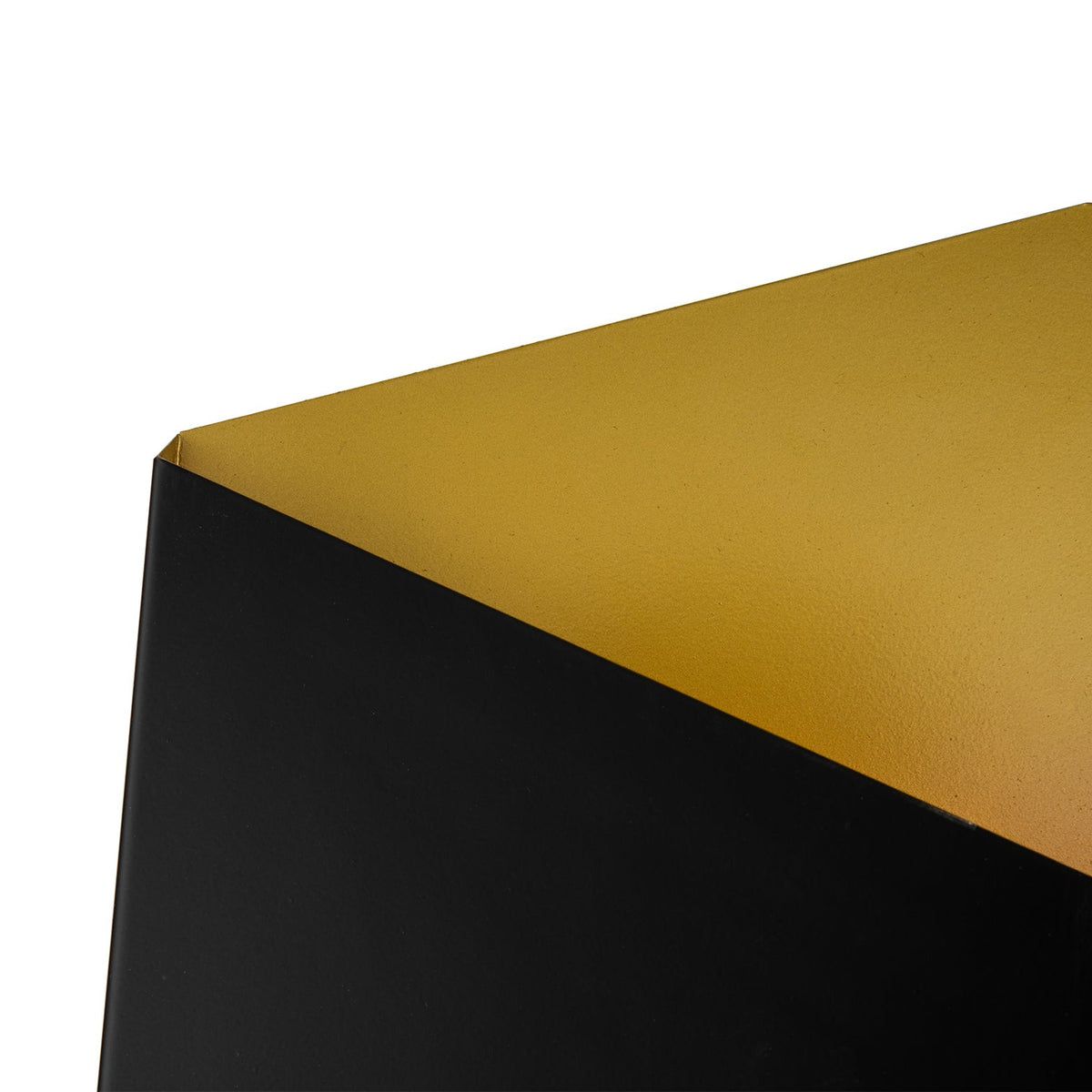 Onyx Wall Light - Brushed Brass & Black