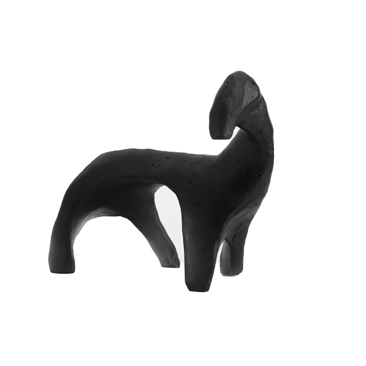 Paleo Sculpture - White/Black