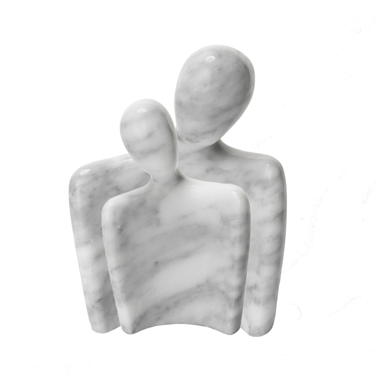 Leon Sculpture (set of 2) - White Marble