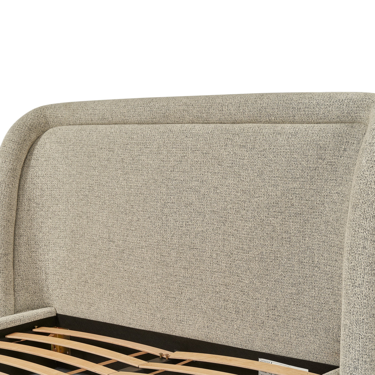 Calais King Size Bed - Colmer Silver Grain