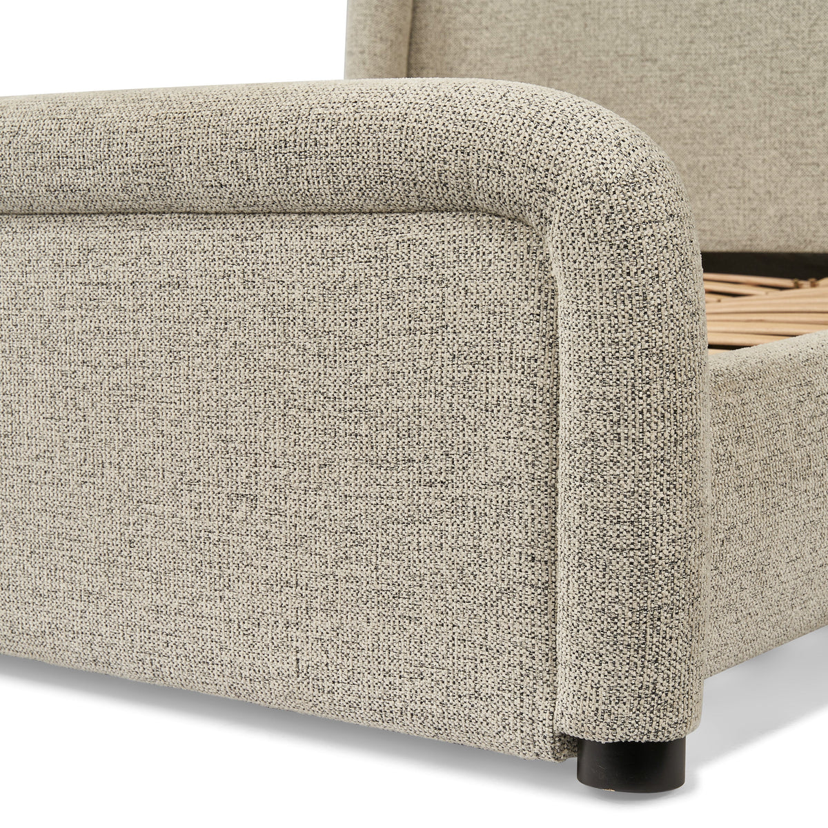 Calais King Size Bed - Colmer Silver Grain