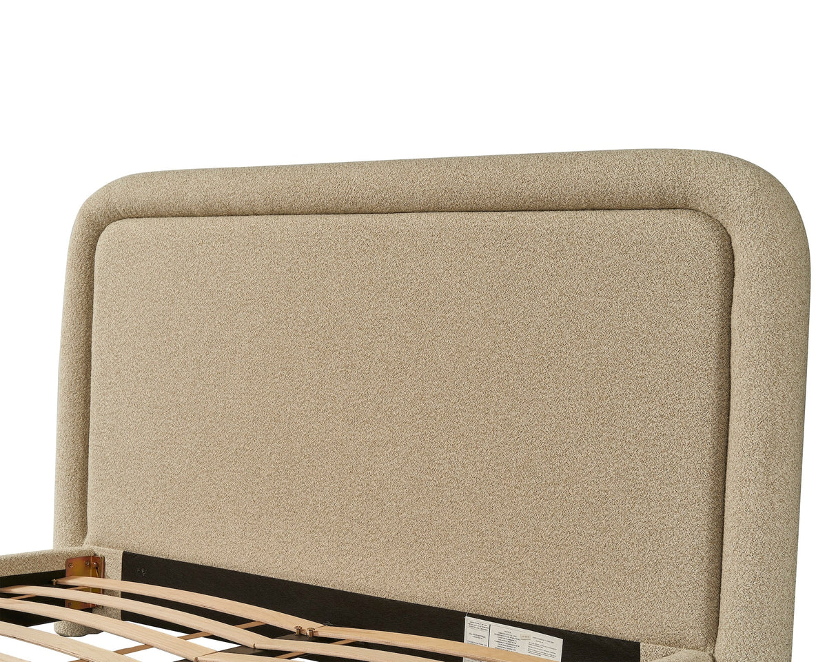 Bareta King Size Bed - Capella Sand