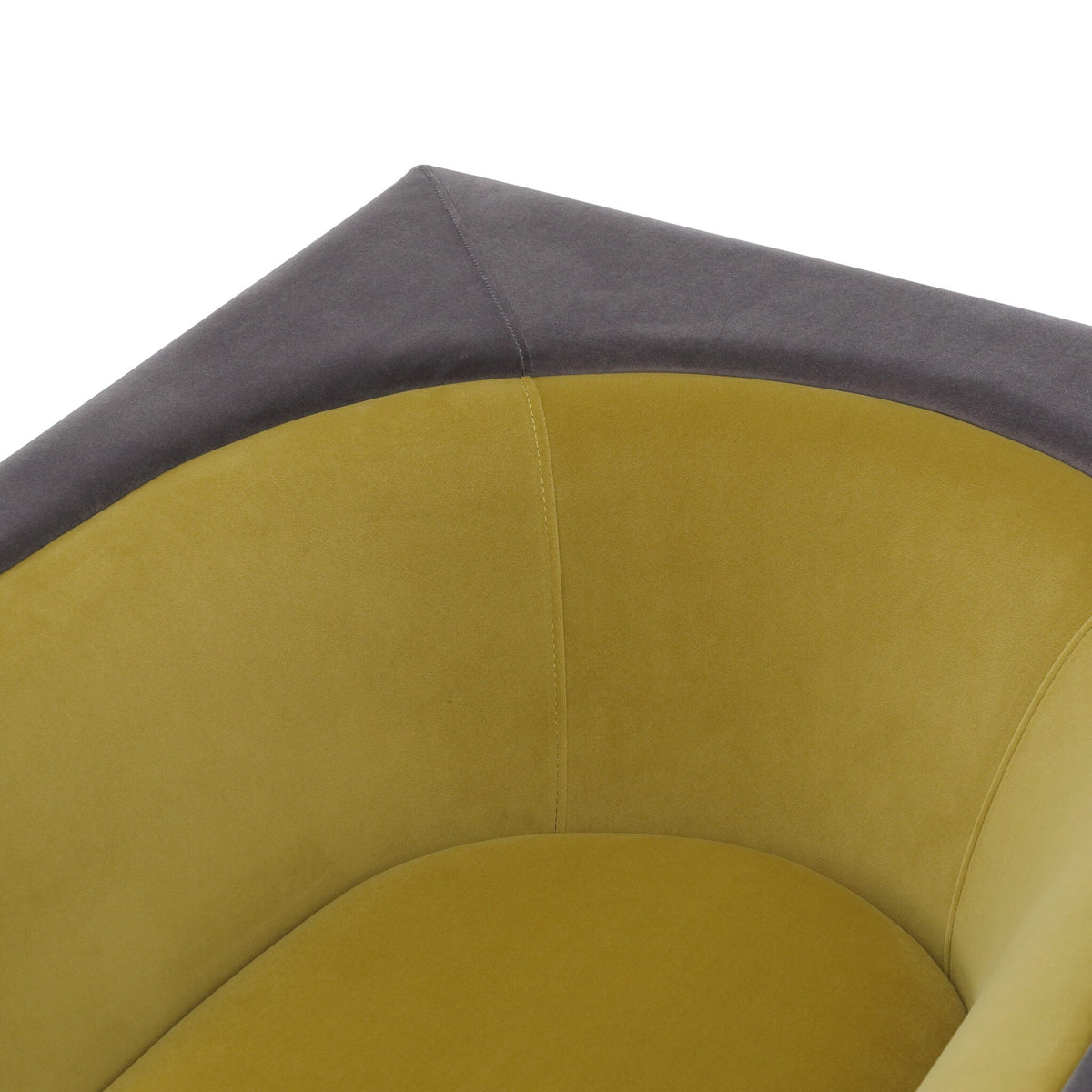Era Occasional Chair - Kaster Slate & Mustard Velvet