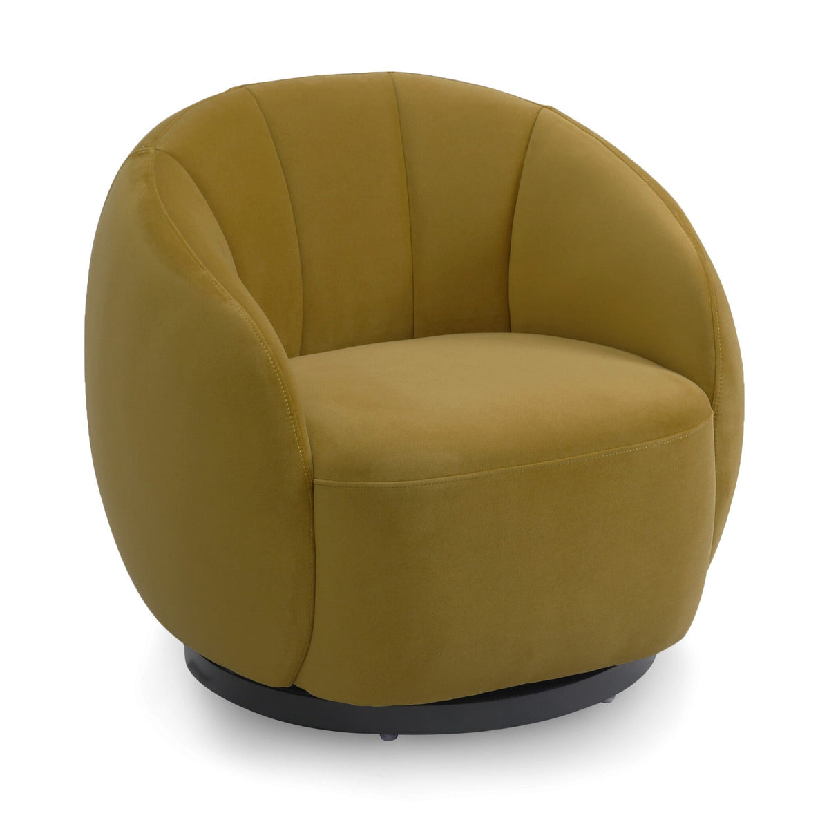 Bulpa Occasional Chair - Kaster Mustard Velvet