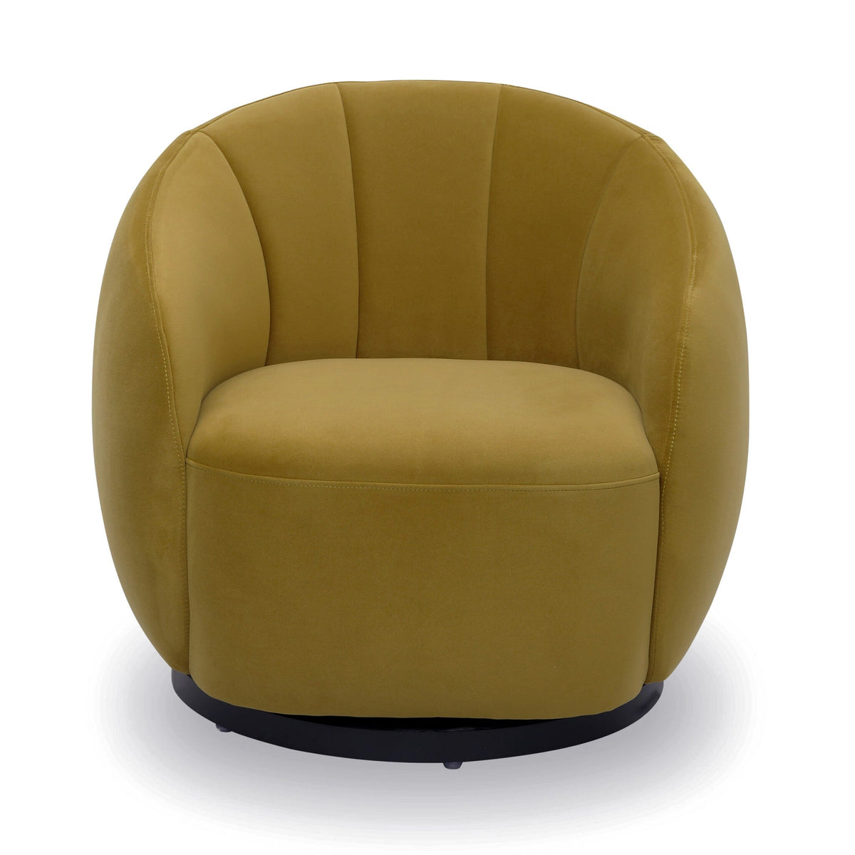Bulpa Occasional Chair - Kaster Mustard Velvet