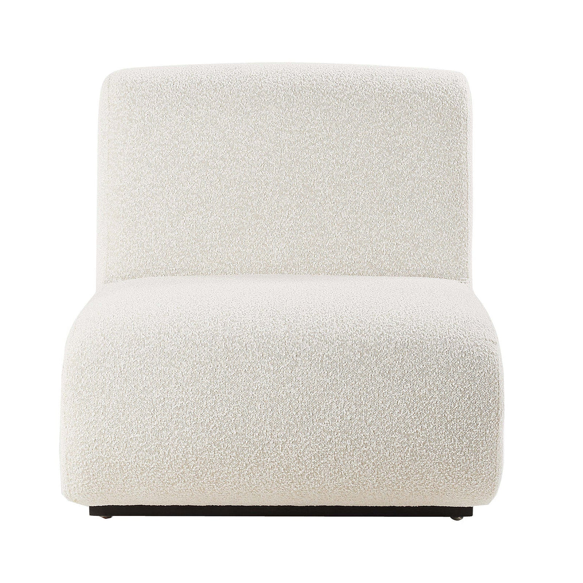 Bola Occasional Chair - Boucle Sand & Black