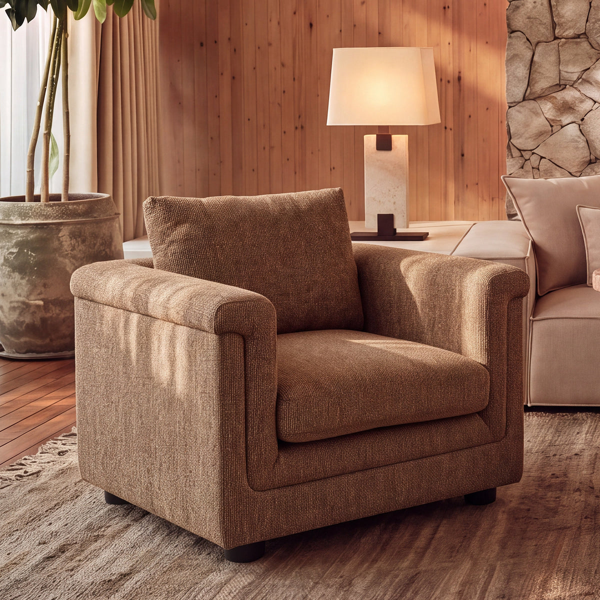 Delta Occasional Chair - Bari Amber