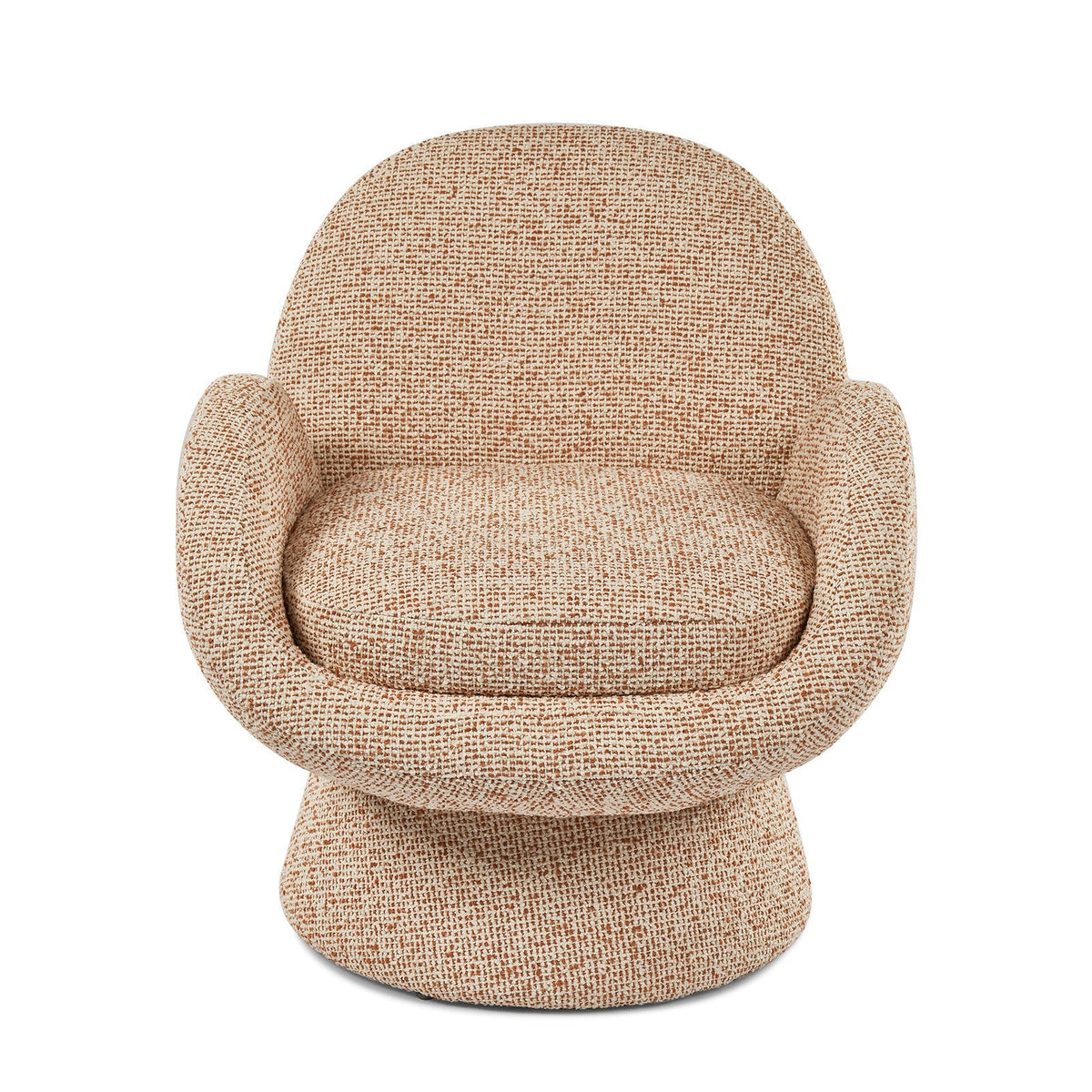 Arles Occasional Swivel Chair - Dexter Sparkle Citrus