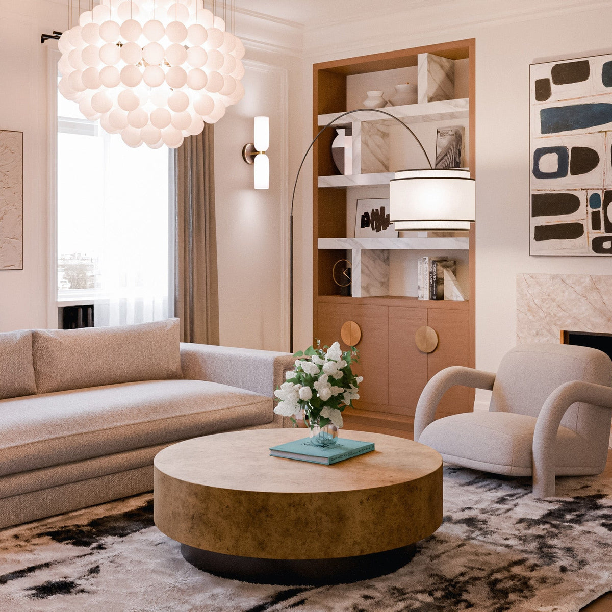 Delta Sofa - Colmer Silver Grain