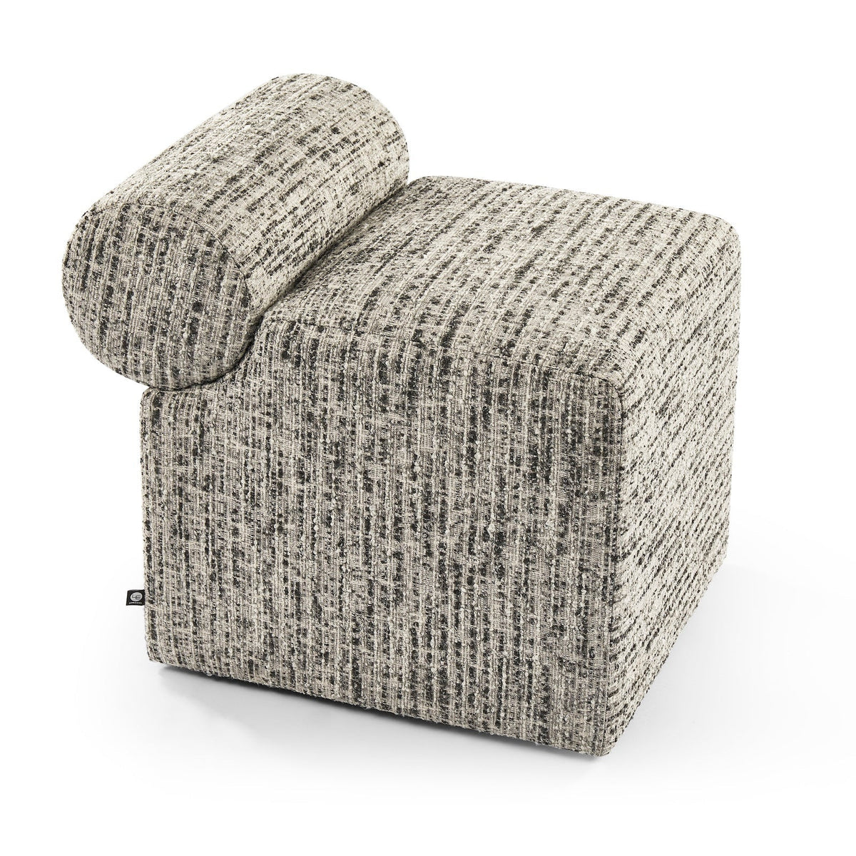 Lecco Foot Stool - Letto Grey